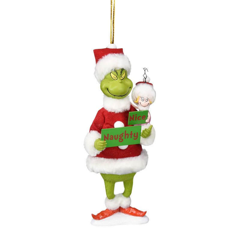 NEW RTS Grinch Pendant Decoration for Christmas Free Shipping (50PCS)