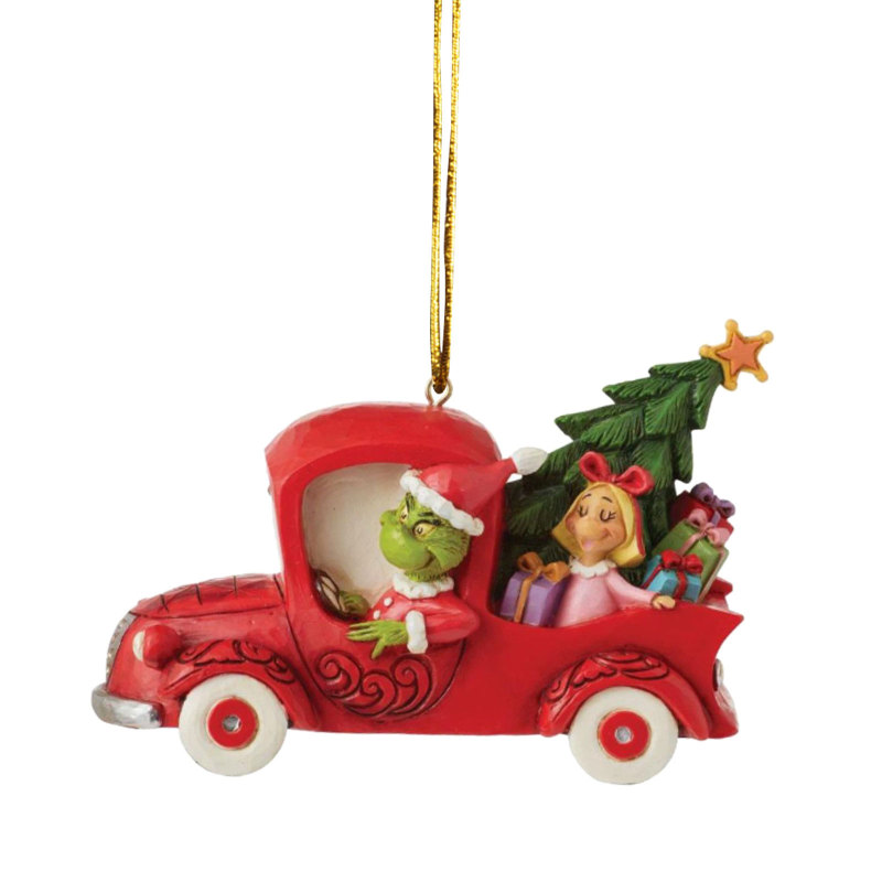 NEW RTS Wood Grinch Pendant Decoration for Christmas Free Shipping (50PCS)