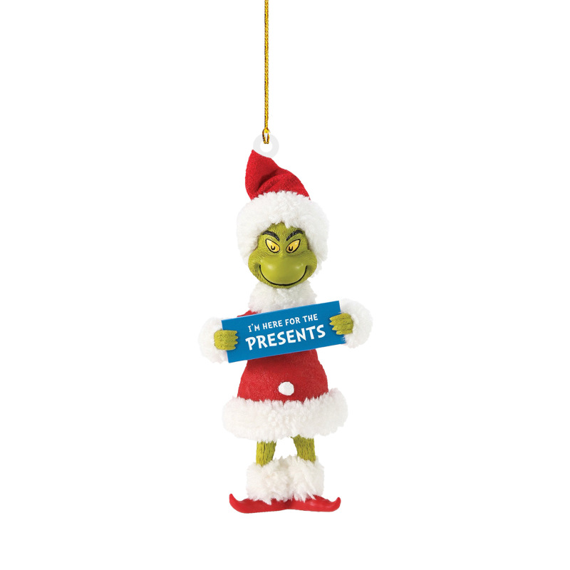 NEW RTS Acrylic Grinch Pendant Decoration for Christmas Free Shipping (50PCS)