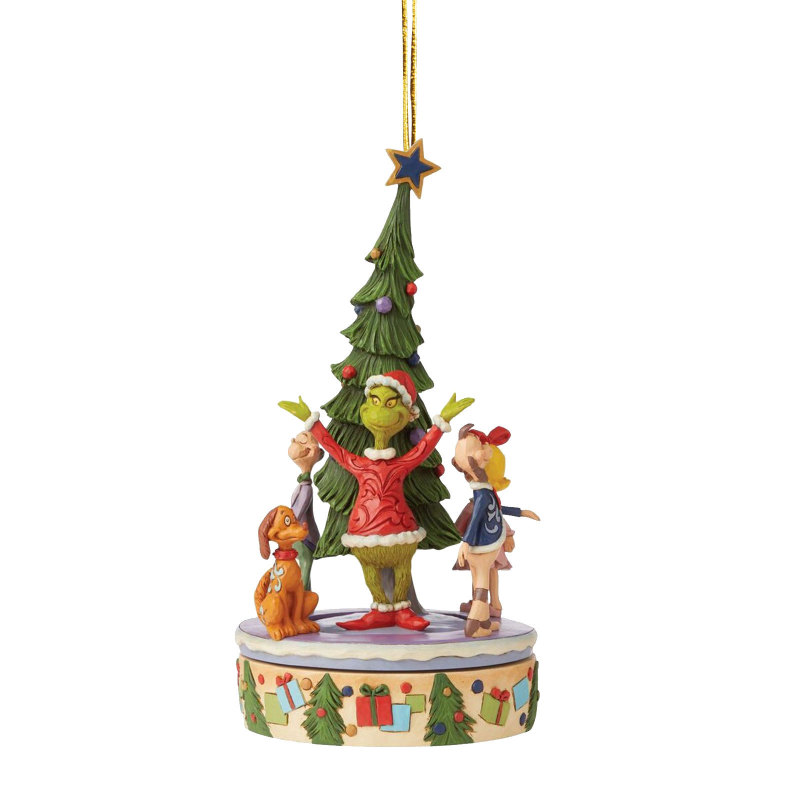 NEW RTS Wood Grinch Pendant Decoration for Christmas Free Shipping (50PCS)
