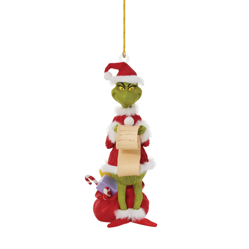 NEW RTS Acrylic Grinch Pendant Decoration for Christmas Free Shipping (50PCS)