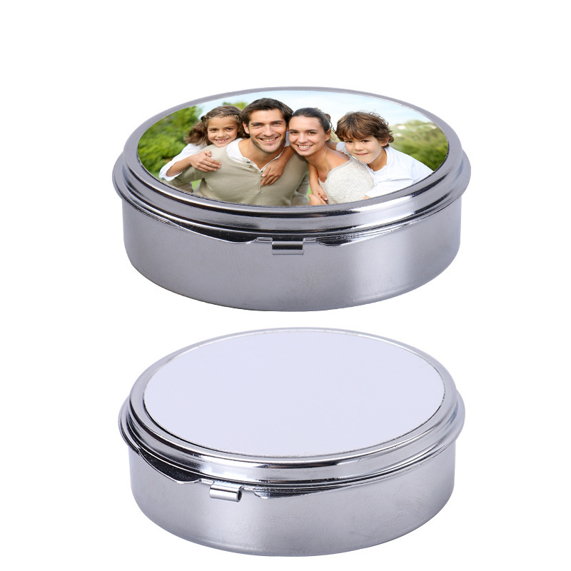 New RTS Sublimation Blank Jewelry Box Free Shipping 2.6*2.4*0,7inch (20PCS/40PCS)