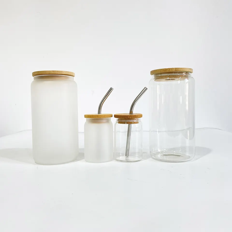 NEW 3.5oz Sublimation Clear/FrostedShot Glass with Steel Straw Free Shipping (20pcs/50pcs)