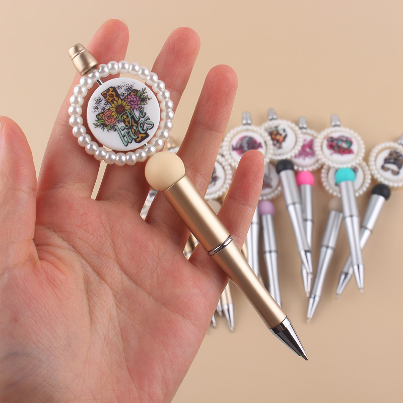 RTS Bead Pen Ballpoint Pen Free Shipping (25pcs/50pcs)