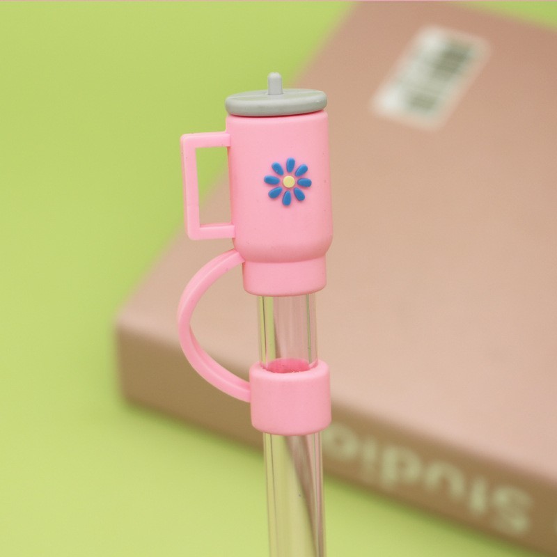 NEW RTS Straw Cap Cover Straw Toppers Cap Fit 10mm Dia Straw Free Shipping (50pcs/100pcs)