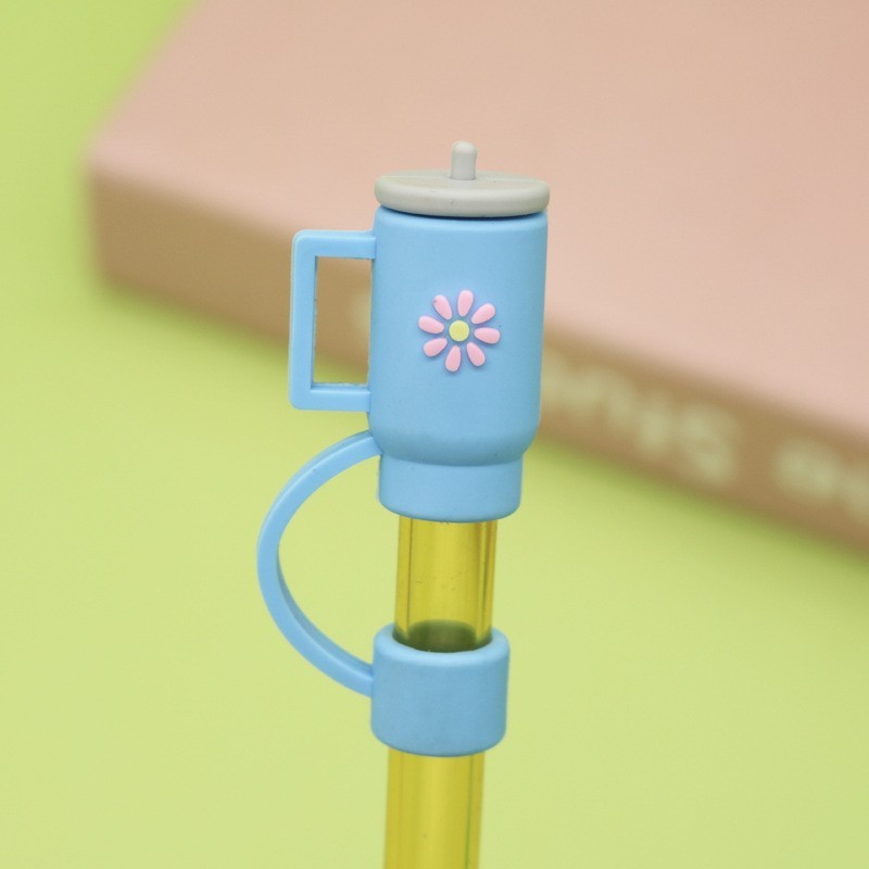 NEW RTS Straw Cap Cover Straw Toppers Cap Fit 10mm Dia Straw Free Shipping (50pcs/100pcs)