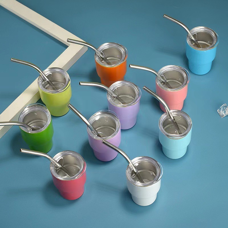 NEW RTS 2oz/3oz Sublimation Stainless Steel Shot Glass Mix Colors (20pcs/50pcs)