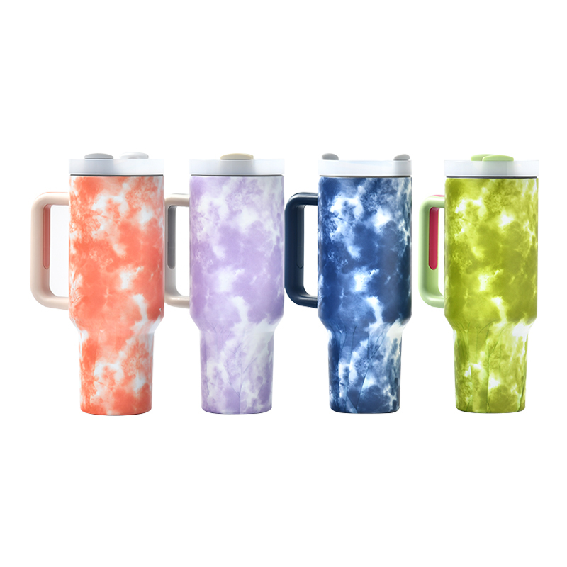 NEW US RTS 40oz Powder Coated  Mug Free Shipping (16PCS)