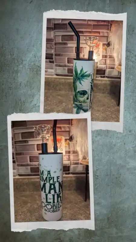 US RTS 20oz Sublimation Smoke Tumbler Skinny (25PCS)