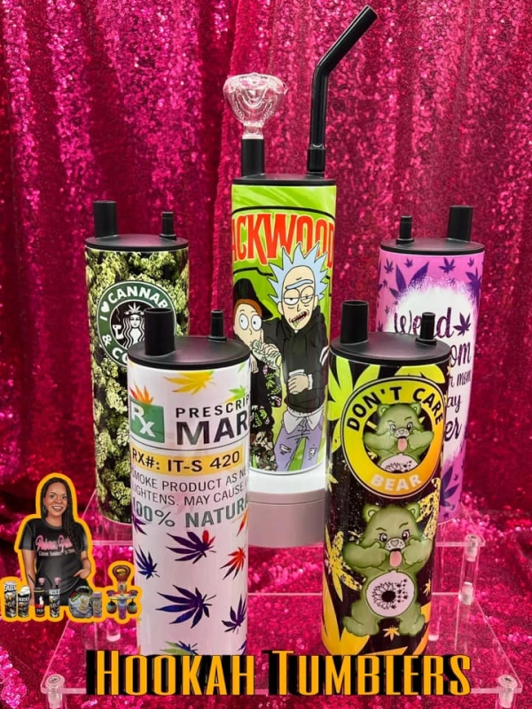 US RTS 20oz Sublimation Smoke Tumbler Skinny (25PCS)