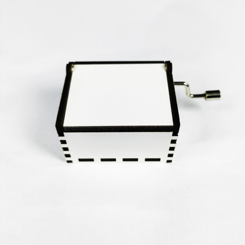 RTS Sublimation Blank Music Box Gift for Valentine's Day Free Shipping 1.8*2.2*1.3inch (10PCS)