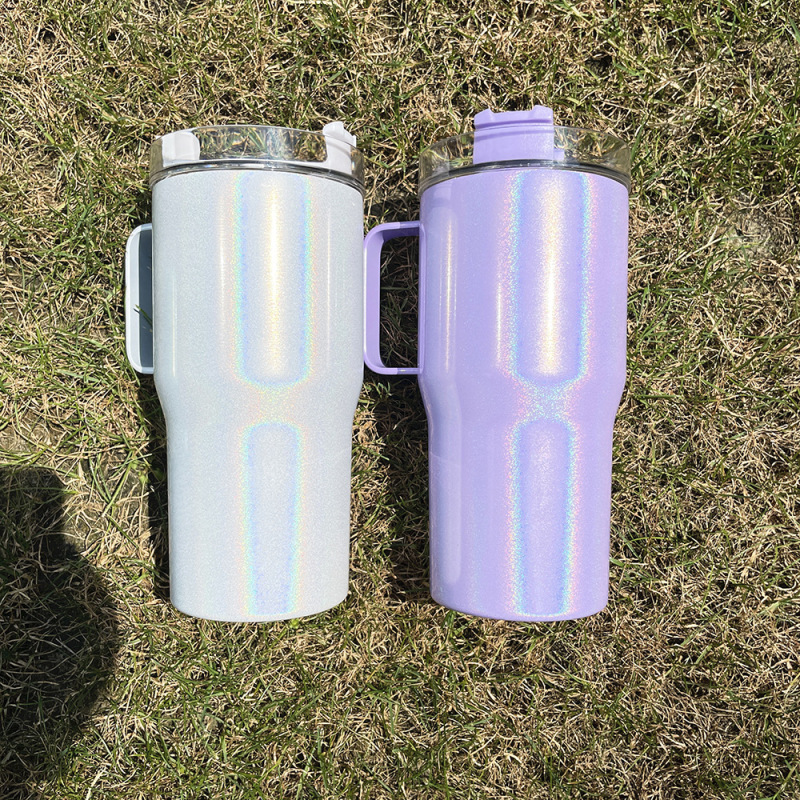 NEW China RTS Sublimation 20oz Shimmer/Glitter Kids Cup Free Shipping (25PCS)