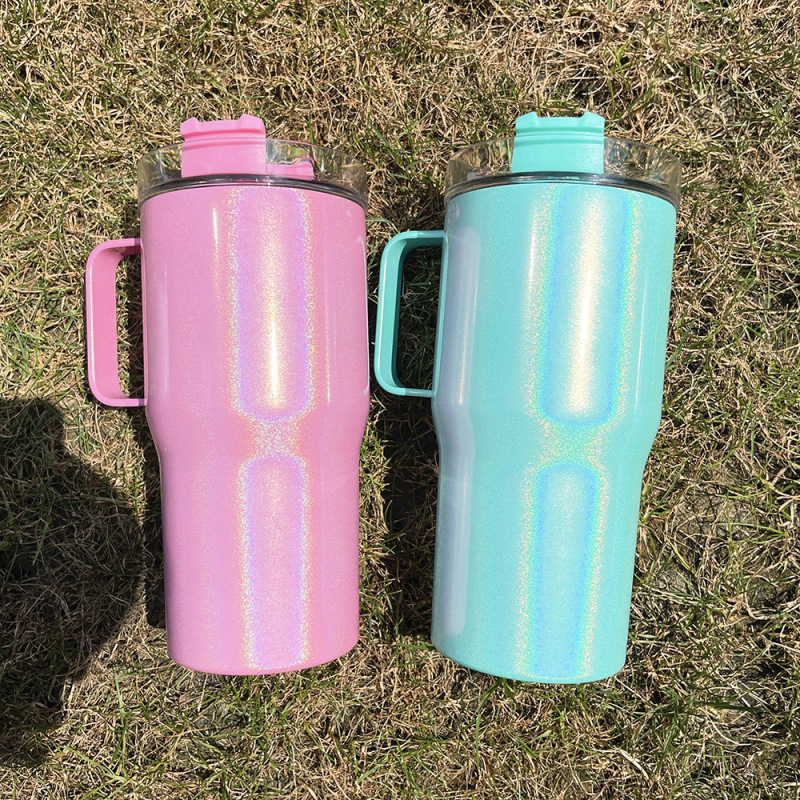 NEW China RTS Sublimation 20oz Shimmer/Glitter Kids Cup Free Shipping (25PCS)
