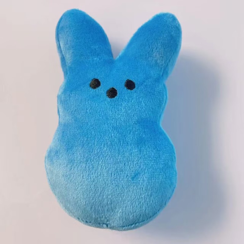 RTS Sublimation Easter Rabbit Peeps Bunny with Zipper 6''/7.8''/9.8''/19.6'' Free Shipping (25PCS)
