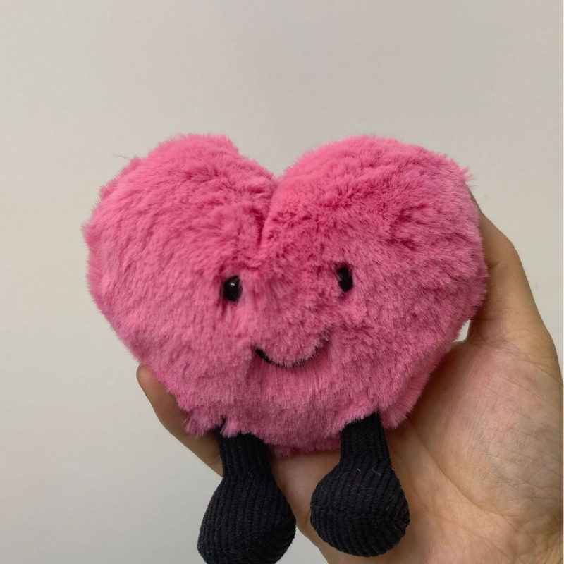 RTS NEW Plush Heart Gift for Valentine's Day 4.7inch Free Shipping (25PCS)