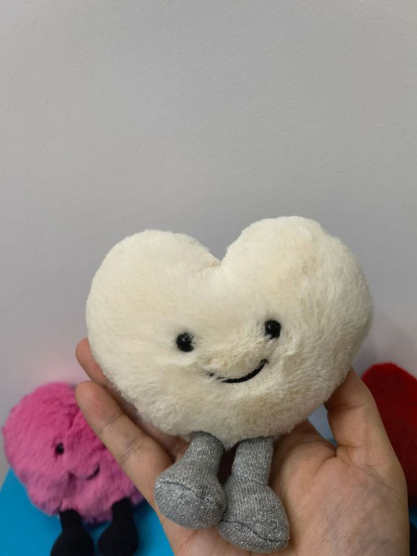 RTS NEW Plush Heart Gift for Valentine's Day 4.7inch Free Shipping (25PCS)