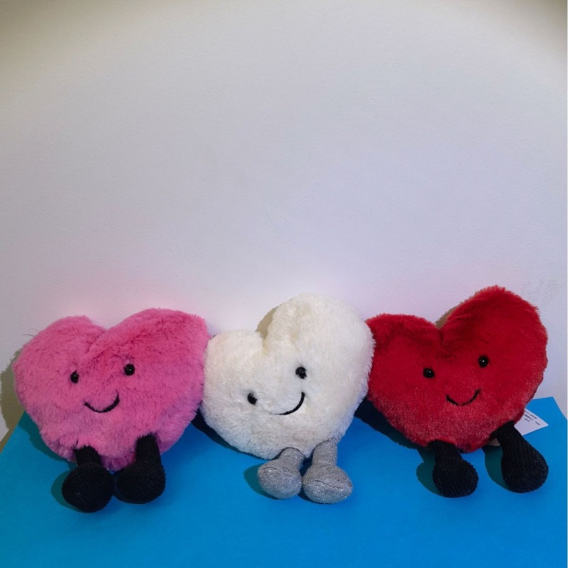RTS NEW Plush Heart Gift for Valentine's Day 4.7inch Free Shipping (25PCS)