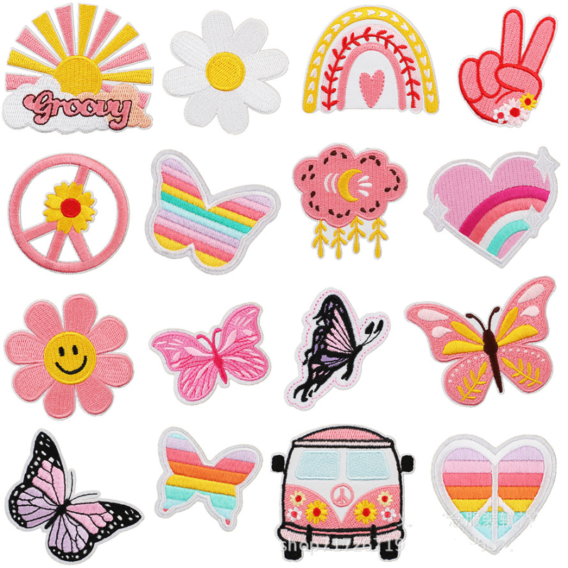 NEW RTS Embroidery Patch for Cloth/Hat Free Shipping (50PCS)