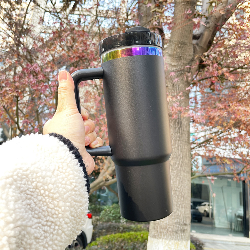 NEW China RTS 30oz/40oz Powder Coated Rainbow Painted Mug for Laser Free Shipping (20PCS)