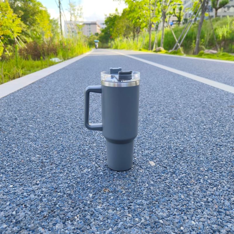 China RTS 40oz Powder Coated Mug Non-sub Stainless Steel Colored(25PCS)