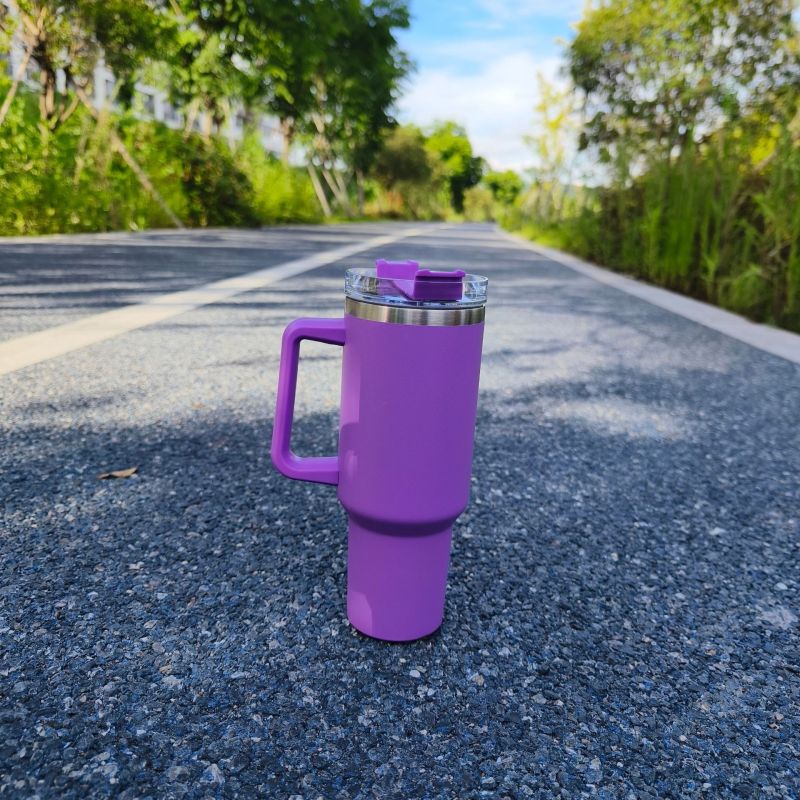 China RTS 40oz Powder Coated Mug Non-sub Stainless Steel Colored(25PCS)
