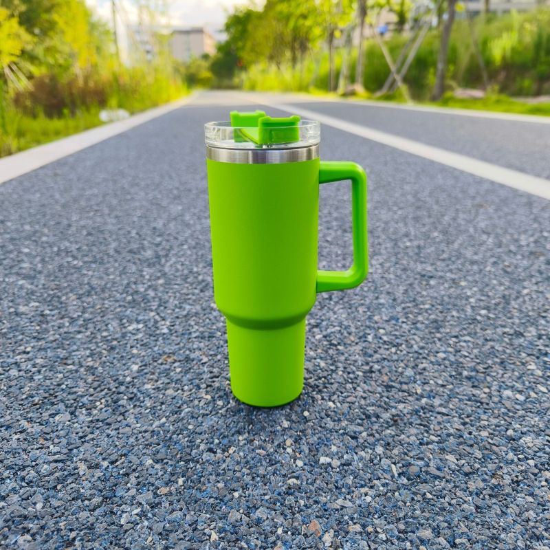 China RTS 40oz Powder Coated Mug Non-sub Stainless Steel Colored(25PCS)