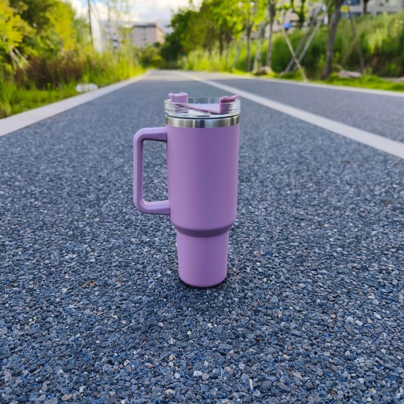China RTS 40oz Powder Coated Mug Non-sub Stainless Steel Colored(25PCS)