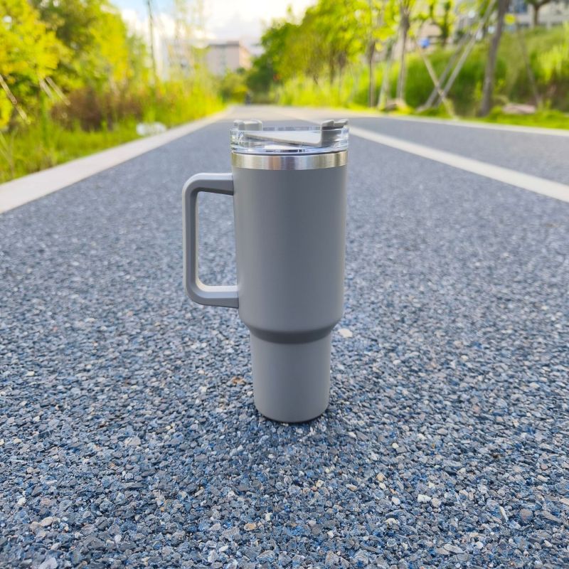 China RTS 40oz Powder Coated Mug Non-sub Stainless Steel Colored(25PCS)