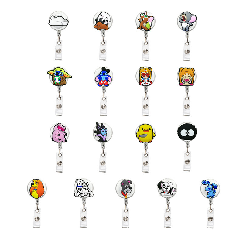 NEW Badge Reel Clip Holder Free Shipping (50PCS)