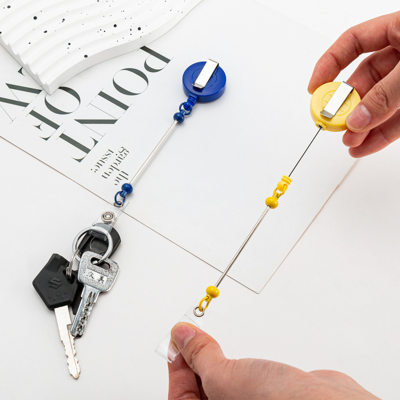 NEW Beadable Badge Reel Clip Holder Free Shipping (30PCS)