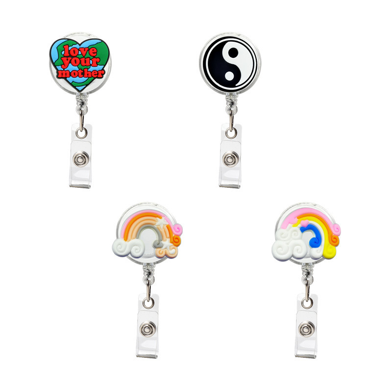 NEW Badge Reel Clip Holder Free Shipping (50PCS)