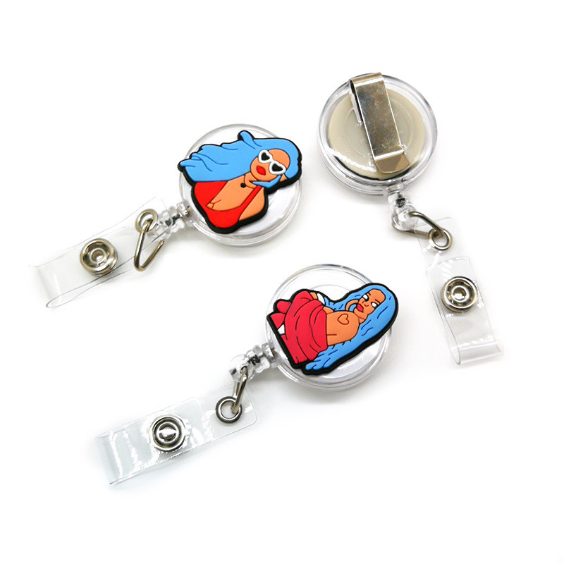 NEW Badge Reel Clip Holder Free Shipping (50PCS)