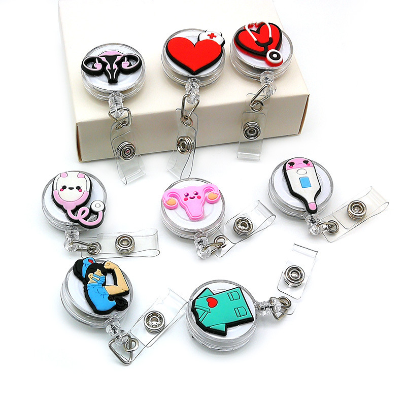 NEW Badge Reel Clip Holder Free Shipping (50PCS)