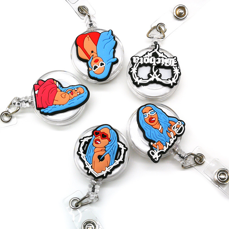 NEW Badge Reel Clip Holder Free Shipping (50PCS)