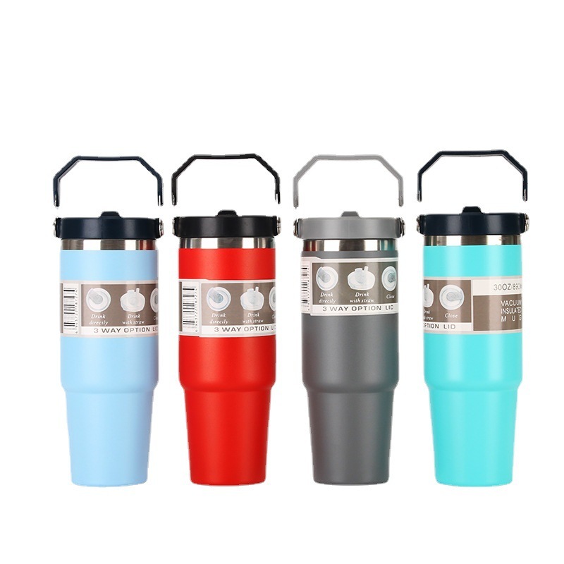 China 20oz/30oz Powder Coated Mug with Flip Lid Free Shipping (25PCS)