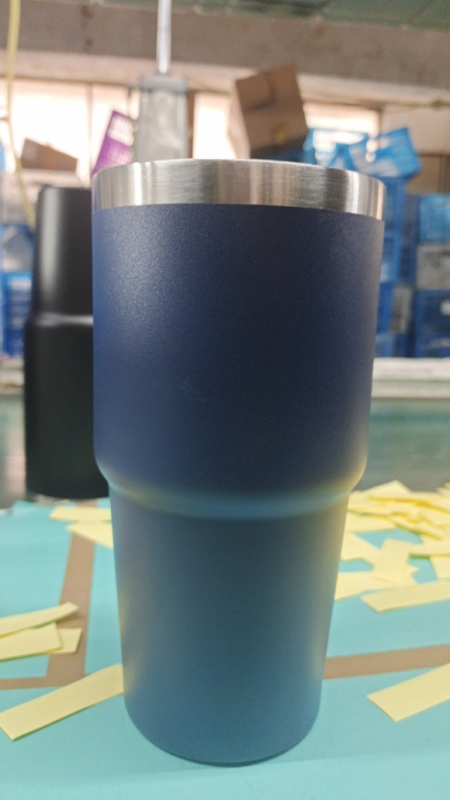 China 20oz/30oz Powder Coated Mug with Flip Lid Free Shipping (25PCS)