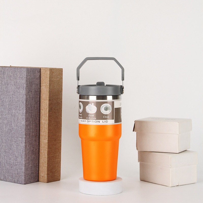China 20oz/30oz Powder Coated Mug with Flip Lid Free Shipping (25PCS)