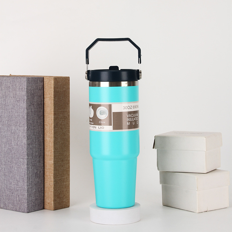 China 20oz/30oz Powder Coated Mug with Flip Lid Free Shipping (25PCS)