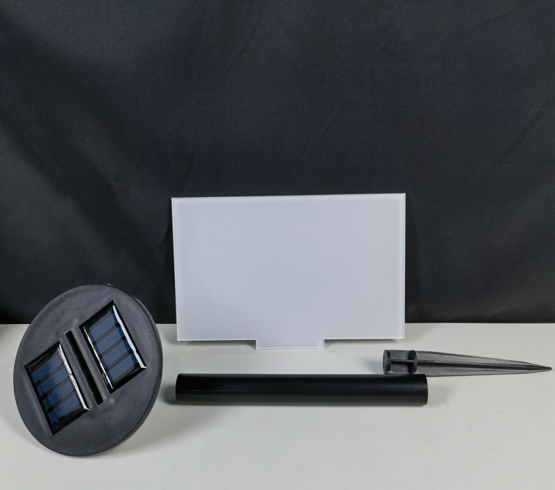NEW Sublimation LED Solar Lamp in Garden Free Shipping  (5PCS/10PCS)