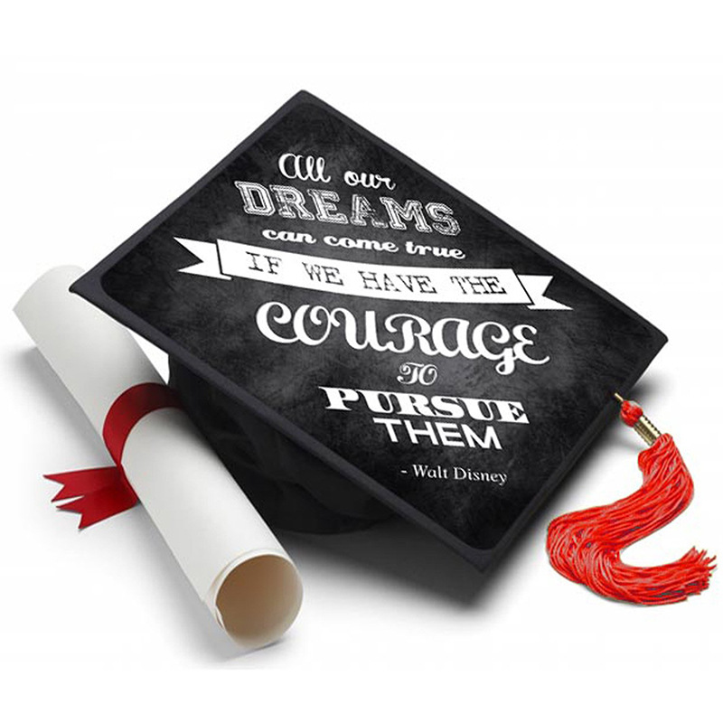 NEW Sublimation Graduation Bachelor Hat Top Blanks Free Shipping (exclude the hat) (10PCS/20PCS)