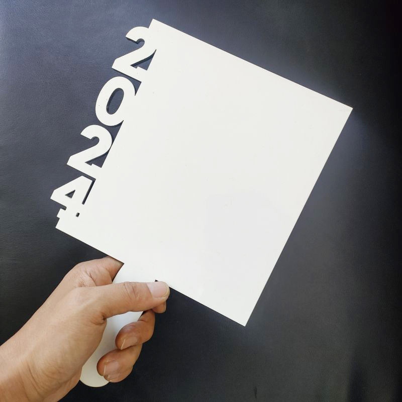 NEW Sublimation MDF 2024 Grade Fan Blanks Free Shipping  (20PCS/40PCS)