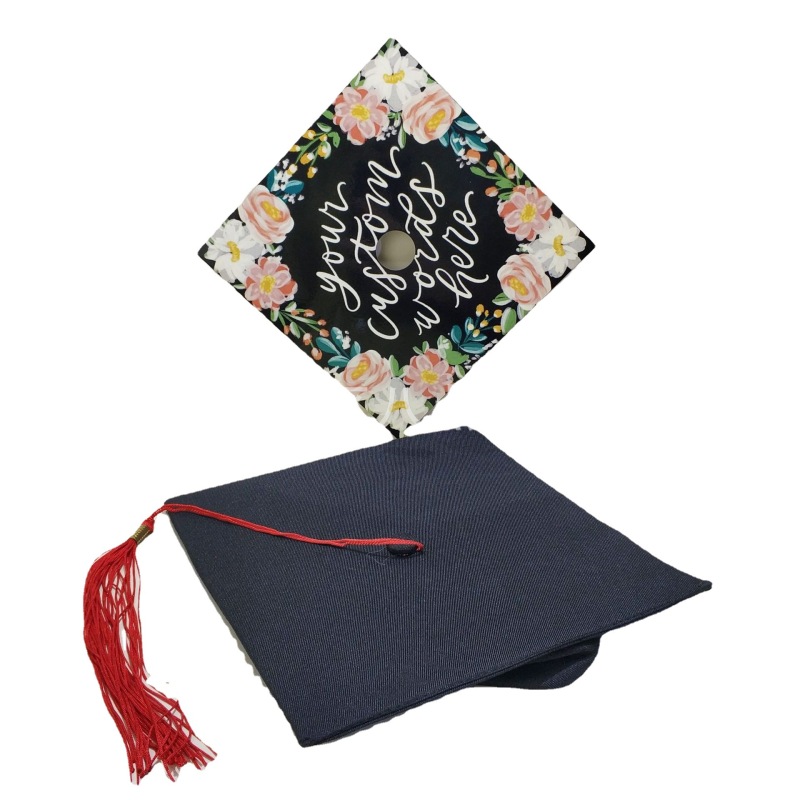 NEW Sublimation Graduation Bachelor Hat Top Blanks Free Shipping (exclude the hat) (10PCS/20PCS)