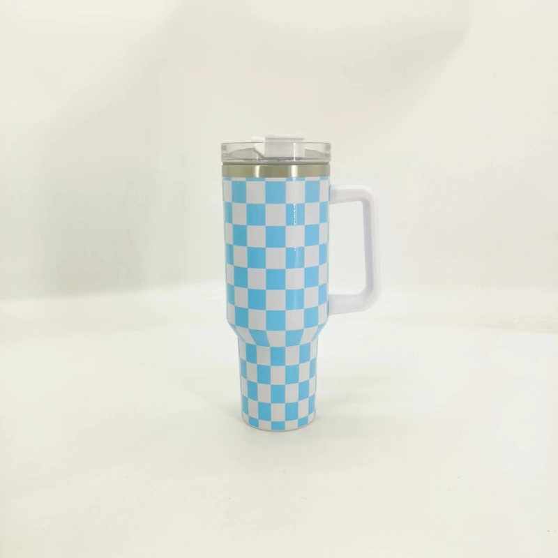 NEW China RTS 40oz Checkerboard Mugs Free Shipping (12PCS/25PCS)