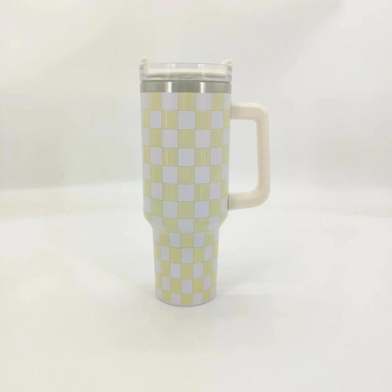 NEW China RTS 40oz Checkerboard Mugs Free Shipping (12PCS/25PCS)