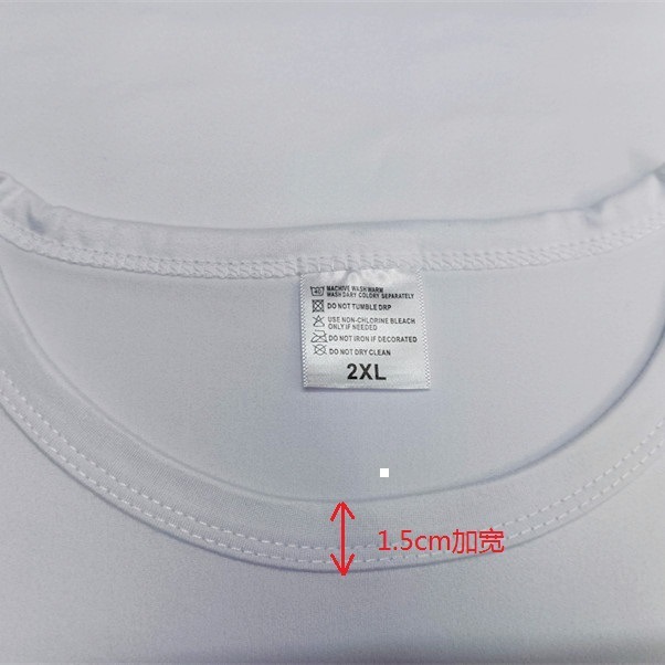 RTS Sublimation 180g 97% Polyester T-shirt America Size Free Shipping(25PCS/50PCS)