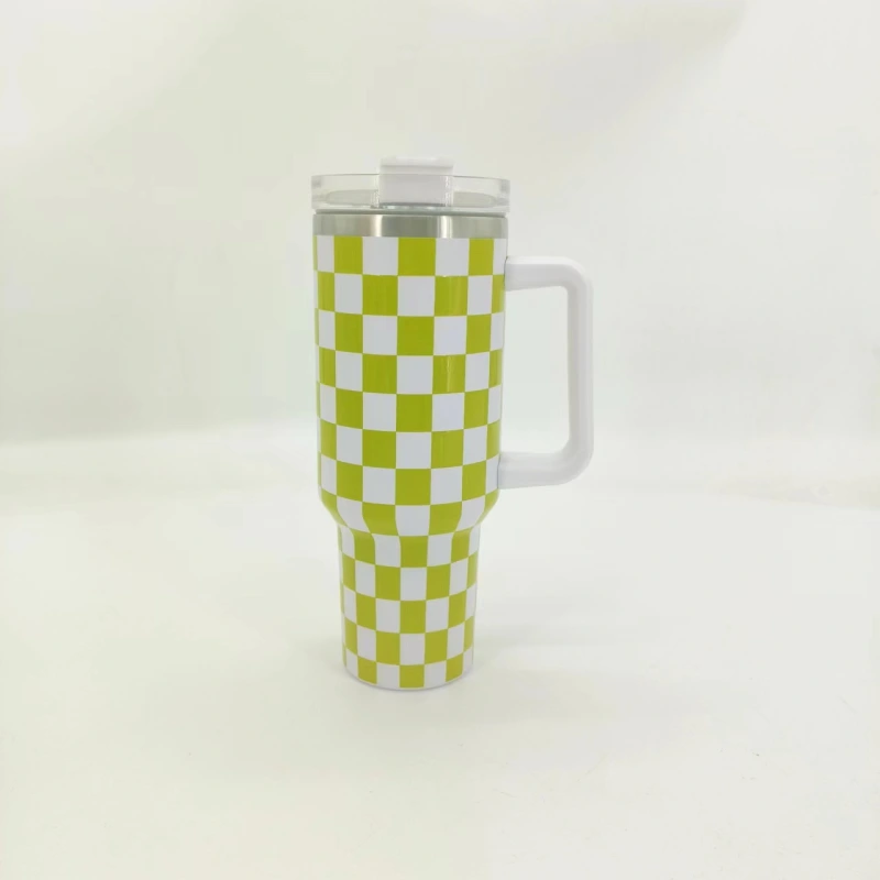 NEW China RTS 40oz Checkerboard Mugs Free Shipping (12PCS/25PCS)