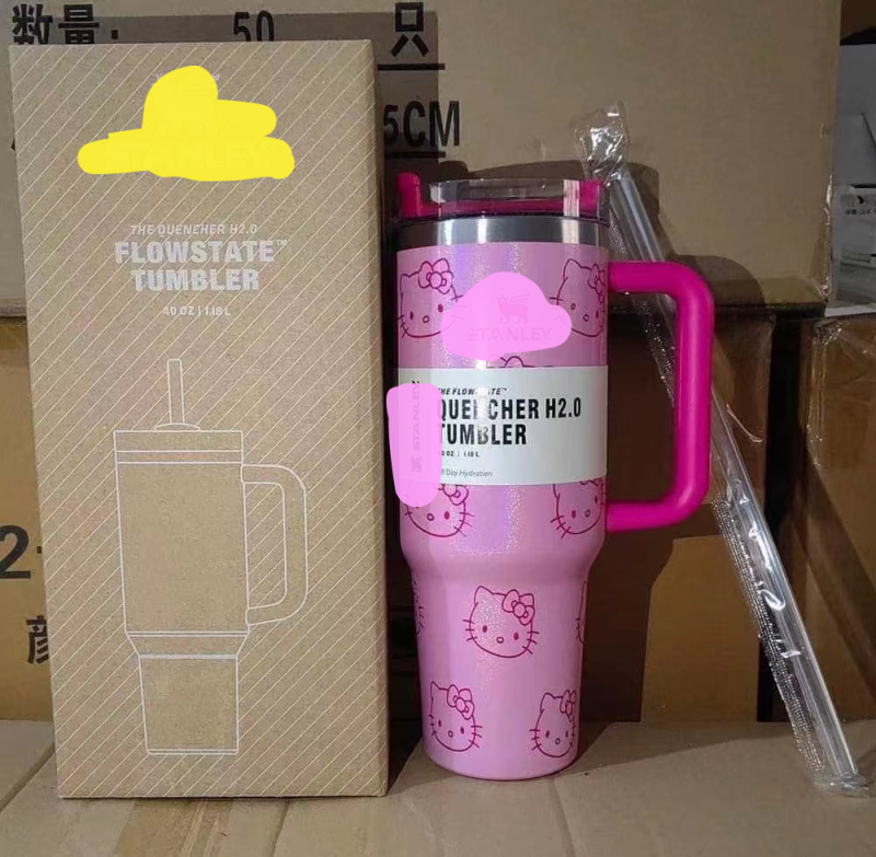 NEW China RTS Glitter 40oz HK Mugs Free Shipping (20PCS)
