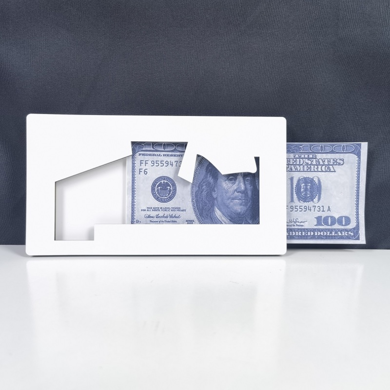RTS 6.59‘’*3.5‘‘ Sublimation MDF Money Holder Gift for Graduation Free Shipping (25PCS)