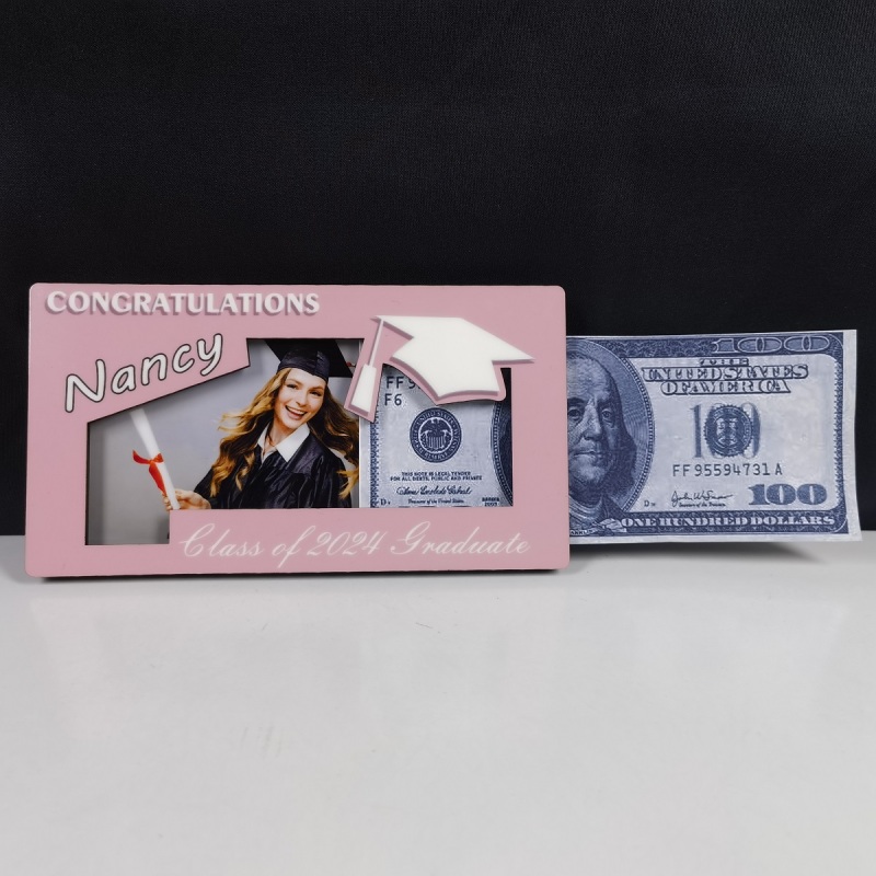 RTS 6.59‘’*3.5‘‘ Sublimation MDF Money Holder Gift for Graduation Free Shipping (25PCS)