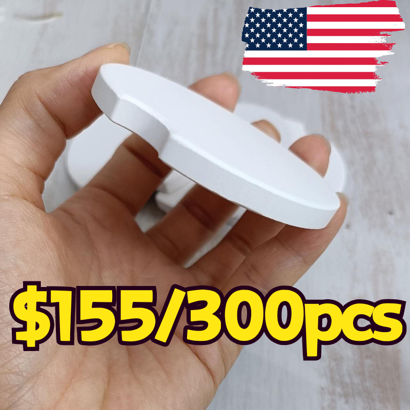 US RTS Sublimation Ceramic Car Coaster Free Shipping (300pcs)